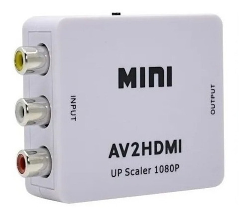Convertidor Rca (av) A Hdmi Audio Video