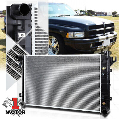 Aluminum Core Radiator Oe Replacement For 94-02 Dodge Ra Oak