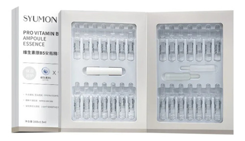 Caja 28 Ampolletas Hialuronico B5 Antiarrugas  Dermapen