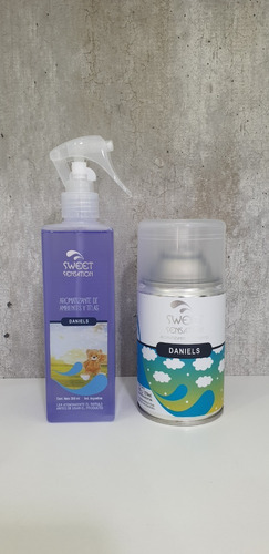 Combo Aromatizador Sweet Sensation + Textil Daniels