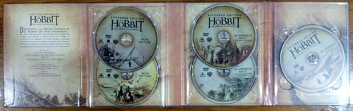 El Hobbit: Un Viaje Inesperado (extended 5 Dvd) Zona 1 Y 4 (Usado)
