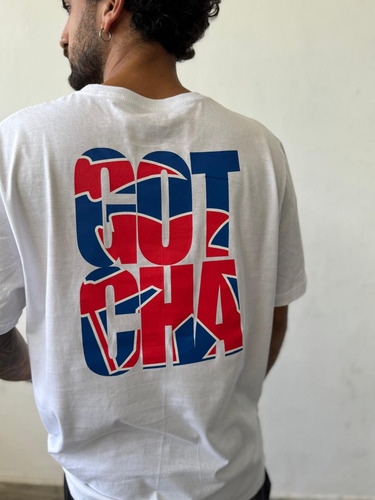 Remera Hombre Gotcha Backside Talles S Al 2xl Manga Corta
