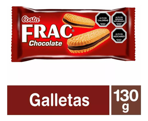 Costa Galleta Frac Chocolate 130 Gr