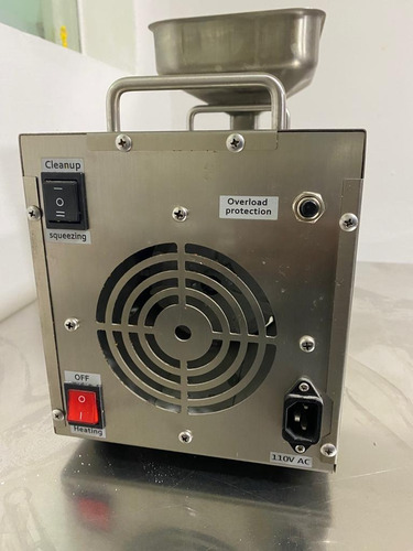Maquina Para Hacer Aceites, Prensado En Frio. (Usado)