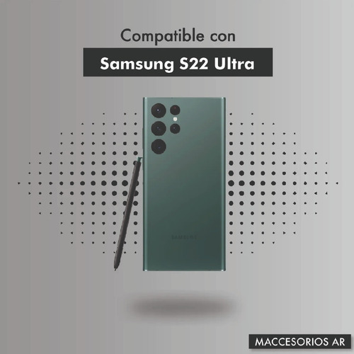 Imagen 7 de 10 de Funda Híbrida De Dos Capas - Compatible Samsung S22 Ultra