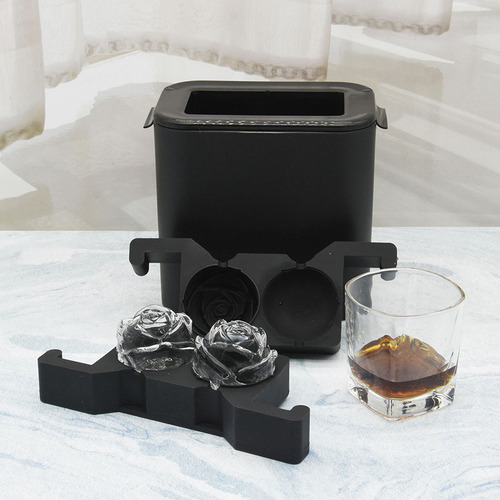 Máquina Para Hacer Bolas De Hielo Con Forma De Flor Grande Y