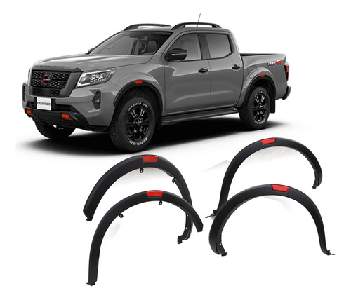 Kit Fender Abs Nissan Frontier Np300 2021 - 2024 Deportivo