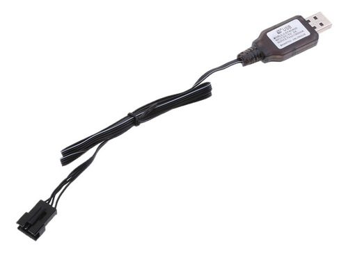. 4 Piezas De 7,4 V Usb A Cable De Carga De Enchufe Sm4p
