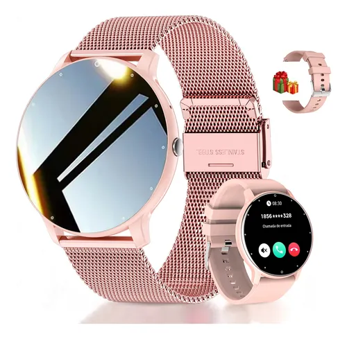 Smartwatch Feminino Relógio Inteligente Esportivo Original