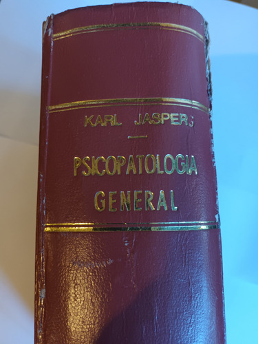 Psicopatologia General  Karl Jaspers