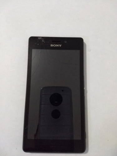 Sony Xperia M2 D2403 Com Atela Quebrada E Conector De Garga