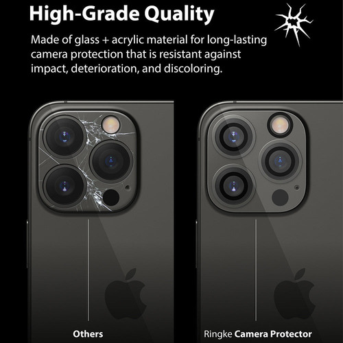 Vidrio Templado Camara Ringke Para iPhone 13 13 Mini Pro Max