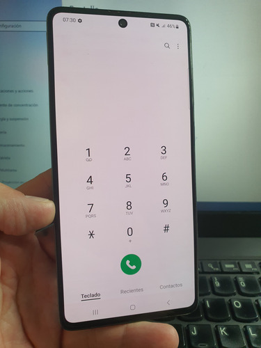 Samsung Galaxy A71 White Hermoso 128/6gb Libre Impecable Blanco