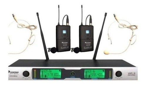 Stw-36hul Micrófono Inalámbrico Uhf De Dos Canales