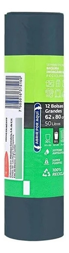4 Pzas Bolsas Para Basura La Casera Medianas Inorgánicas 20
