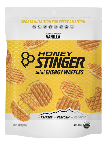 Honey Stinger Minigofres Organicos Para Nutricion Deportiva,