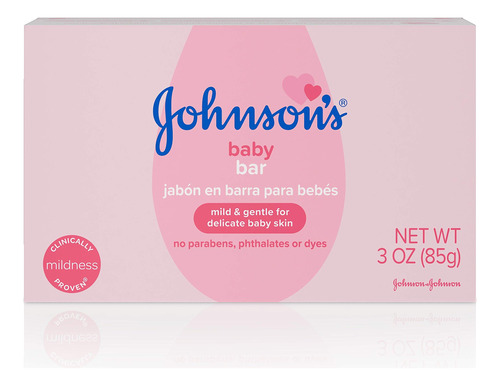 Johnson S Baby Bano Bar Jabon 3 Oz