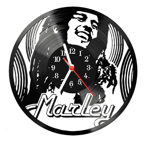 Relógio De Vinil Disco Lp Parede | bob-marley 3