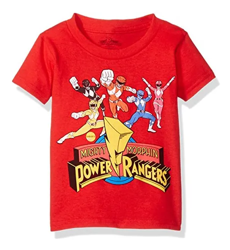 Camiseta power rangers niño hot sale