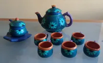 Comprar Juegos De Café En Cerámica, Artesanía Merideña, 12 Tazas