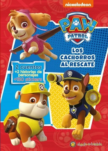Paw Patrol Libro Para Niños Los Cachorros Al Rescate 1478