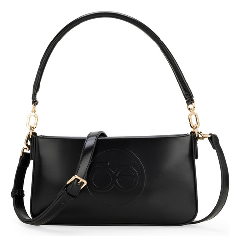 Bolsa Lady Bag Cloe Gebari Chico Color Negro