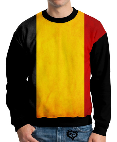 Moletom Bandeira Belgica Infantil Unissex Blusa Casaco