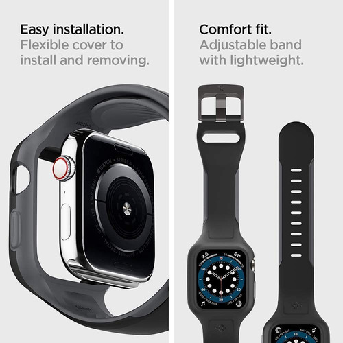 Imagem 4 de 5 de Capa Spigen Liquid Air Pro Para Apple Watch 40mm S 4/5/6/se