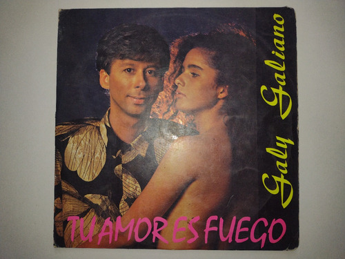 Lp Vinilo Galy Galeano Tu Amor Es Fuego Balada 