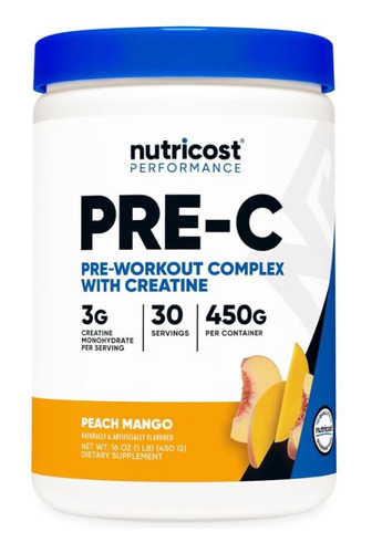 Original Pre-entrenamiento Pre-c Creatina 3gr 30 Ser 450gr