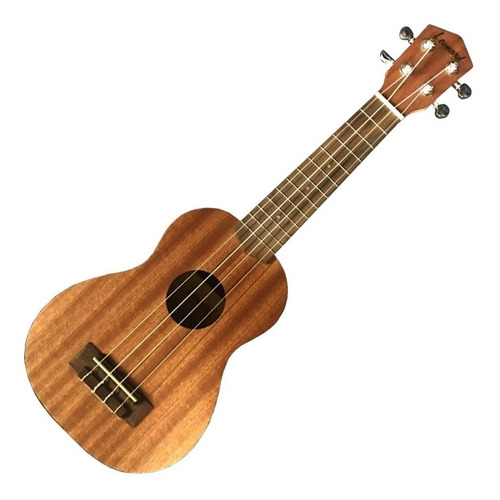 Ukelele Leonard Soprano Con Funda Color Natural Uk20n