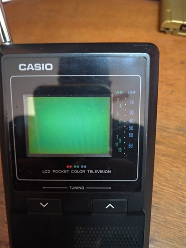 Imagem 5 de 6 de Mini Tv Casio- Portátil- 430 - No Estado - Leia O Anúncio!!!