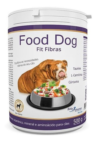 Food Dog Cães Fit Fibras 500 G