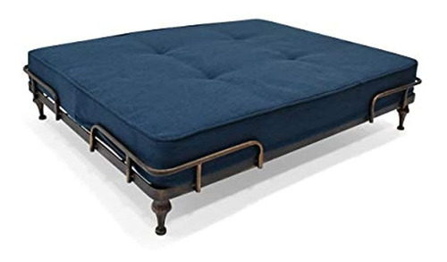 Cama Industrial Para Mascotas, Color Azul Marino 70x91x22cm