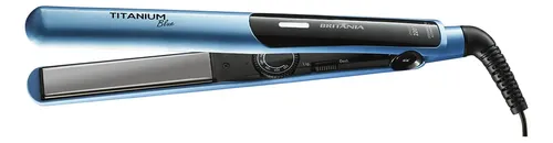 Prancha Britânia Titanium Blue Bivolt N/a