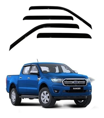 Kit Aletas Bota Aguas Ford Ranger 2013-2019 / 223069 