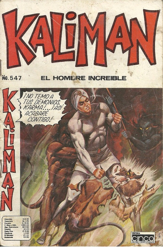 Kaliman Colombia 547