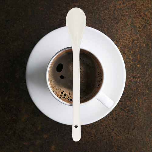 Cuchara De Café De Cerámica For Postres, 12 Unidades