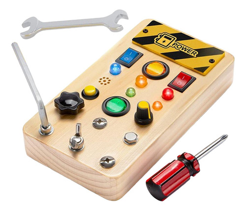 Kids Busy Board Basic Life Skills For Preschool Plane Travel