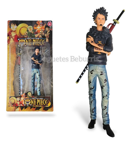 Muñeco Trafalgar Law. Muñeco One Piece. Figura One Piece 19c