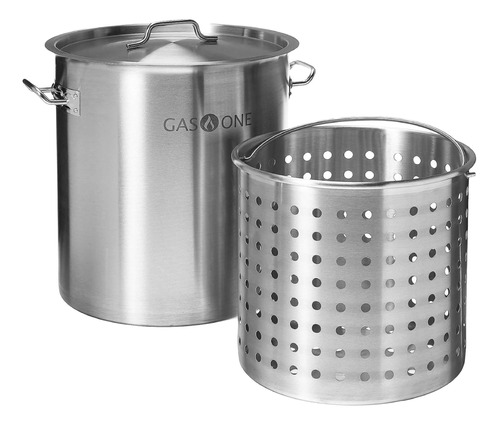 Gasone Olla De Acero Inoxidable Con Cesta, Olla De 53 Cuarto