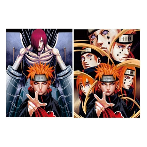 Poster 3d Lenticular Naruto Uzumaki Anime Sasuke Minato