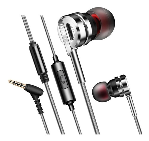 Auriculares In-ear Microfono Doble Bobina Premium Qkz Dm9