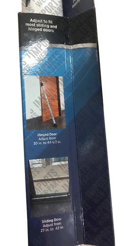 Barras De Seguridad Puertas Y Ventanas Con Gomas
