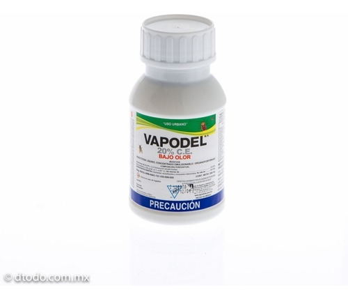Vapodel 20% C. E. 240 Ml Moscas Mosquitos Moscos - 3 Pzs