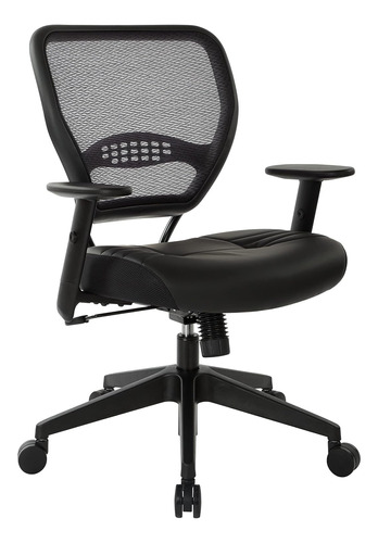 Silla De Gerente Respaldo Airgrid Oscuro Y Asiento De E...