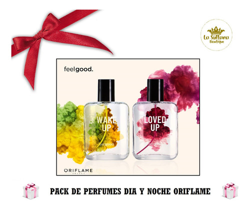 Pack De Perfumes - Love Up + Wake Up Oriflame