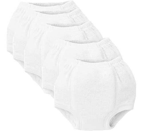 Imagen 1 de 6 de Calzón Tipo Pañal Entrenador Baño Niño Niña Reutilizable 5pz