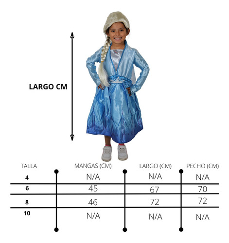 Disfraz Licencia Elsa Frozen Fantasy Ruz