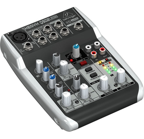 Mesa De Som Behringer Q502 Usb Mixer